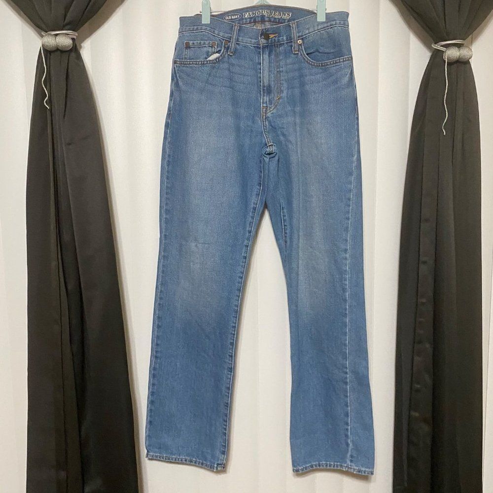 Old Navy famous jeans regular denim blue jeans